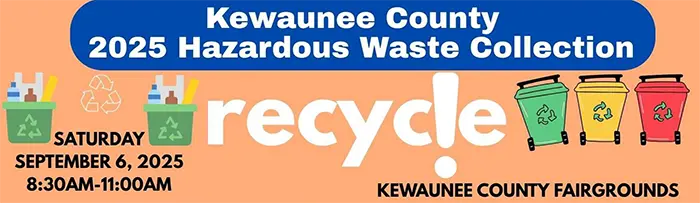 Kewaunee County Clean  2025 Hazardous Waste Collection